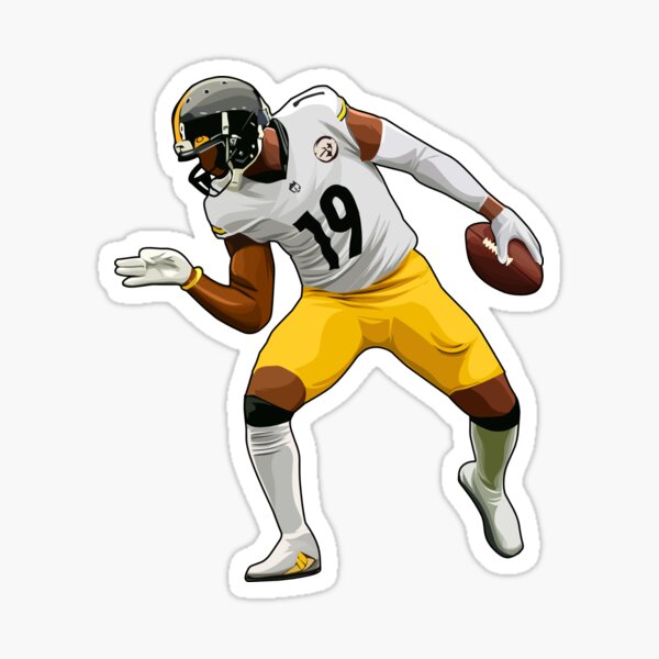 PITTSBURGH STEELERS~ #19 JUJU SMITH SCHUSTER  Pittsburgh steelers  football, Nfl football art, Pittsburgh steelers wallpaper