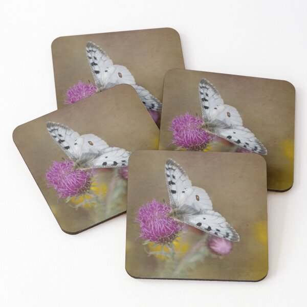 Item preview, Parnassius Apollo Farfalla sul fiore di montagna designed and sold by ritadilalla.