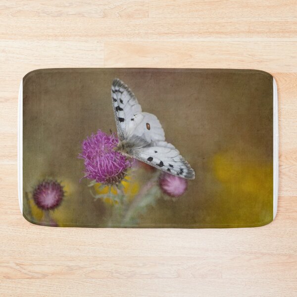 Item preview, Parnassius Apollo Farfalla sul fiore di montagna designed and sold by ritadilalla.