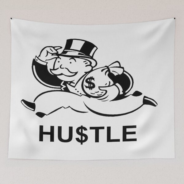 Item preview, MONOPOLY MAN - HUSTLE designed and sold by DleVerified.