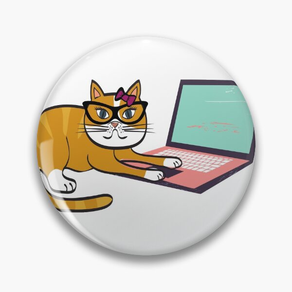 Item preview, Lady cat working designed and sold by CA-Creatives.