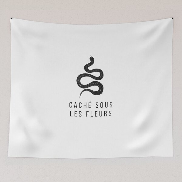 Item preview, Caché sous les fleurs designed and sold by luckyturtles.