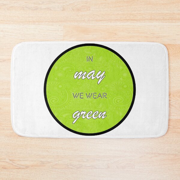Item preview, In May we wear green designed and sold by Stickr-boutiq.