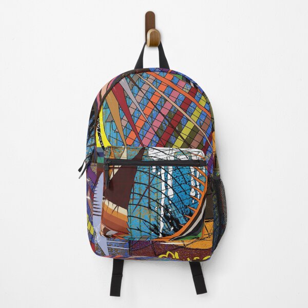 Item preview, Colorful and modern artwork of geometric shapes designed and sold by Delqabel.