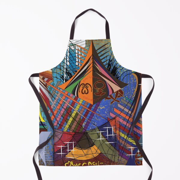 Item preview, Colorful and modern artwork of geometric shapes designed and sold by Delqabel.
