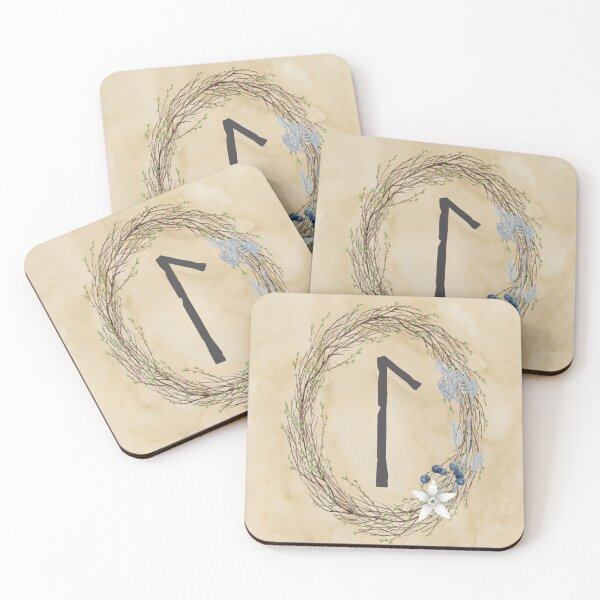 Item preview, Laguz Rune | Elder Futhark Norse Runes Alphabet designed and sold by Time Nomads.