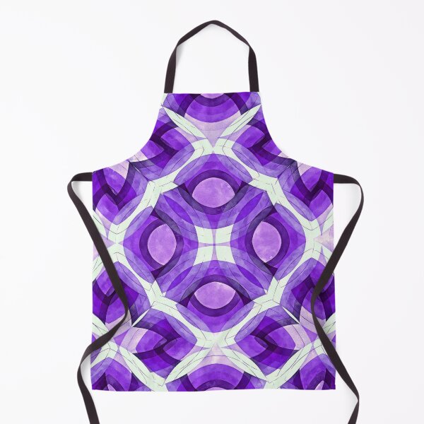 Artikelvorschau, Musterüberlappung Retro-Stil In Violett Lila Schattierungen entworfen und verkauft von taiche.