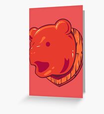 Bear Price Greeting Card