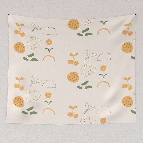 Item preview, Cherries| Flower | leaf| Planet  designed and sold by Limitless Store.