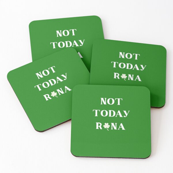 Item preview, Not today rona St Patrick's Day, designed and sold by yeodesign  ⭐⭐⭐⭐⭐.