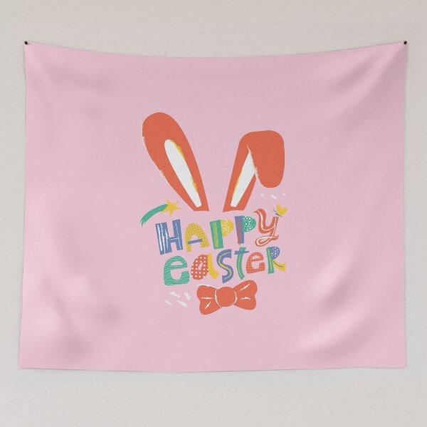 Item preview, Colorful Happy Easter and Bunnies, Kids Easter Gifts, Easter Gifts For Families designed and sold by . JustBeUnique ..
