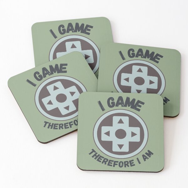 Item preview, I Game Therefore I Am designed and sold by SunfullyYours.