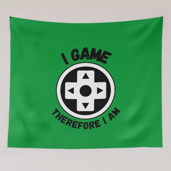 Item preview, I Game Therefore I Am designed and sold by SunfullyYours.