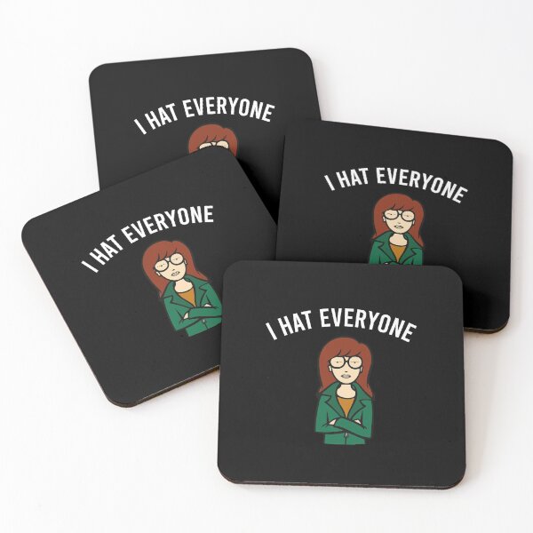 Item preview, Darie V2, I Hate Everyone, daria morgendorffer designed and sold by yeodesign  ⭐⭐⭐⭐⭐.