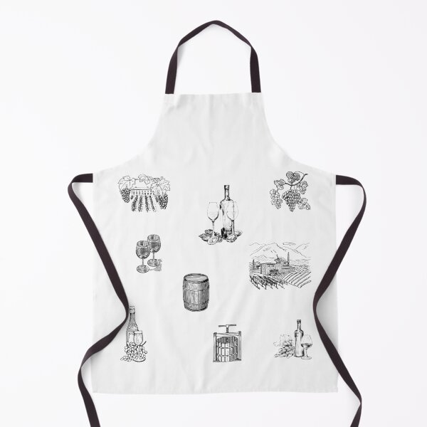 Item preview, Wine in pencil drawings designed and sold by wineandwords.