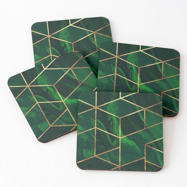 Item preview,  Green Geometric Art designed and sold by MA DESIGNS.