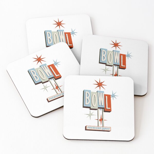 Item preview, Retro Bowling Sign designed and sold by RetroLollyBag.