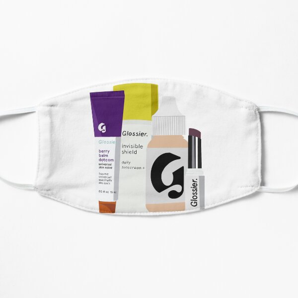 Glossier Makeup and Skincare Products Flat Mask