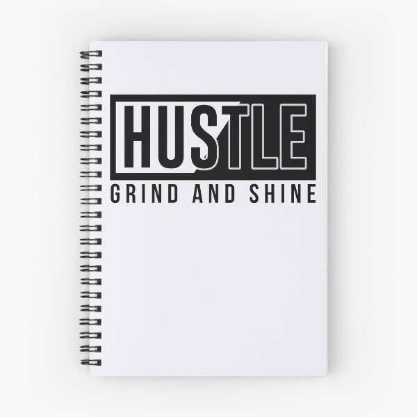 Item preview, Hustle grind and shine  designed and sold by Thipakorn  Chinakhai.