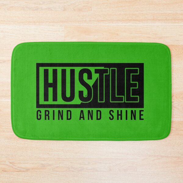 Item preview, Hustle grind and shine  designed and sold by Thipakorn  Chinakhai.