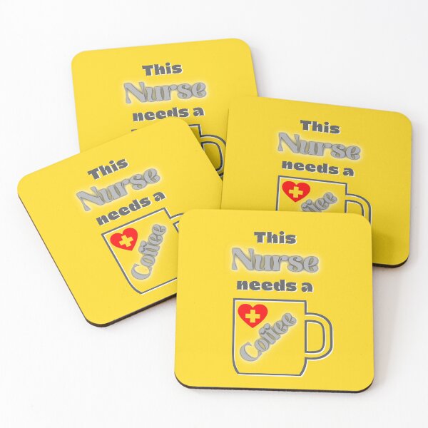 Item preview, This nurse needs a cup of coffee with grey cup and grey-black text #7 designed and sold by AnnaBBS.