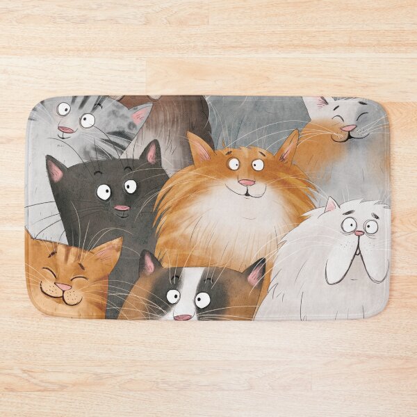 Item preview, Suspicious Cats - Cat Tama  designed and sold by Jessi Review.