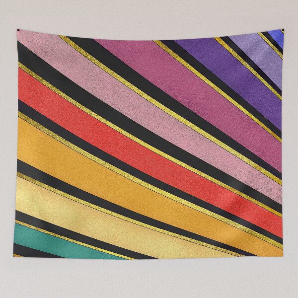 Item preview, Funky Glitter Stripes designed and sold by Nattea.
