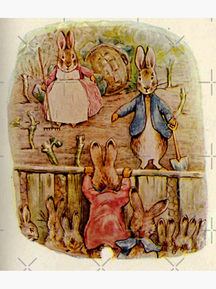 Vintage 1990 Peter orders Rabbit Print