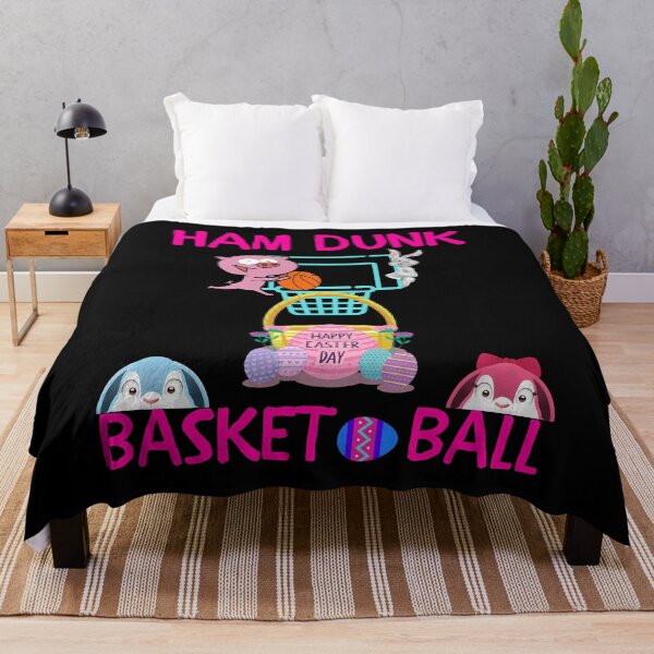 Item preview, Basketball Pig Funny Bunny Boys Girls Happy Easter Day designed and sold by WoodburyLake.