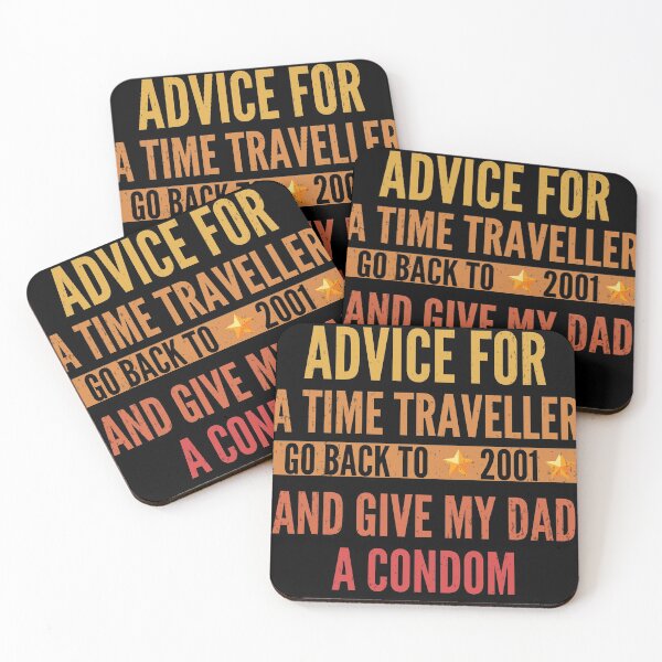 Item preview, Copy of Copy of advice for a time traveller 2001 designed and sold by BeenTees.