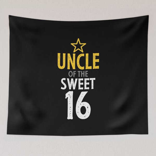 Item preview, Uncle of sweet 16 birthday designed and sold by PlusAdore.
