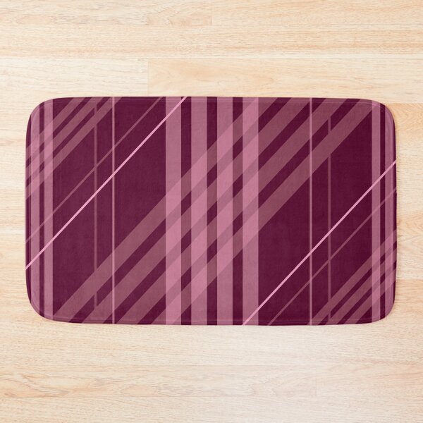 Item preview, Red pink burgundy maroon plaid stripes line pattern designed and sold by BLMcreations.