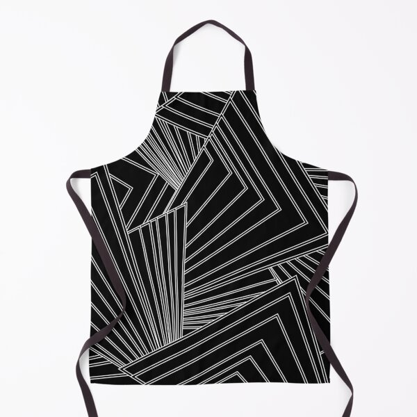 Item preview, geometric colourful psychedelic ripple pattern Black designed and sold by kyds.