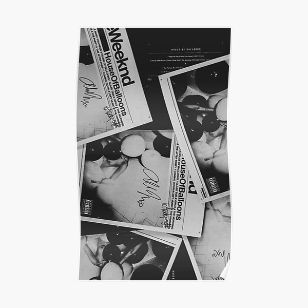 The Weeknd House of Balloons Poster