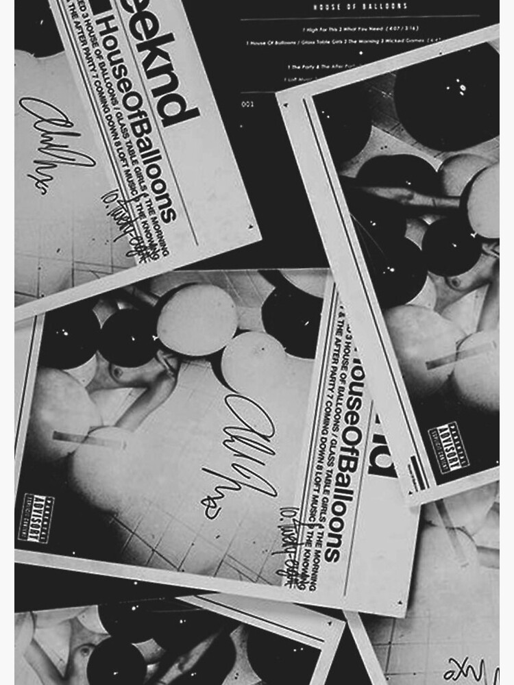 The Weeknd House Of Balloons Cover