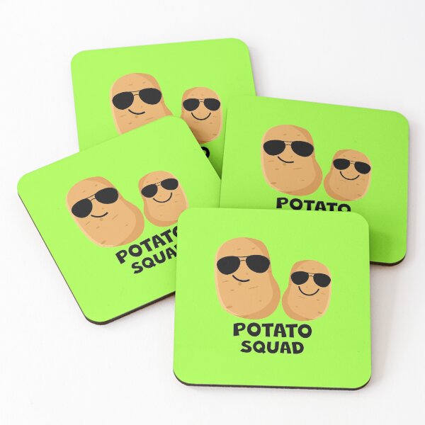 Item preview, Potato Squad - Black designed and sold by SmileMiau.