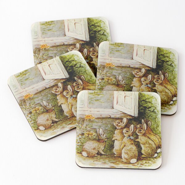 Item preview, Cute Vintage Rabbit: Flopsy Bunnies by Beatrix Potter designed and sold by The Great  Art.