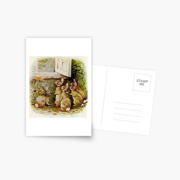 Artikel-Vorschau von Süßes Vintage Kaninchen: Flopsy Bunnies von Beatrix Potter, designt und verkauft von The Great  Art.