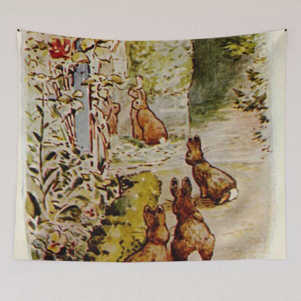 Item preview, Cute Vintage Rabbit: Flopsy Bunnies, Beatrix Potter  designed and sold by The Great  Art.