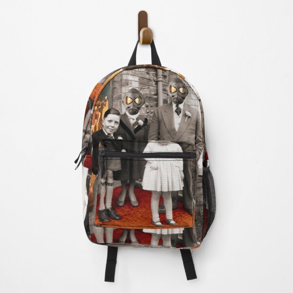 Item preview, 1940s Forties Family with Gas Masks in Riot Zone designed and sold by KALEIDOSCOPE UK.