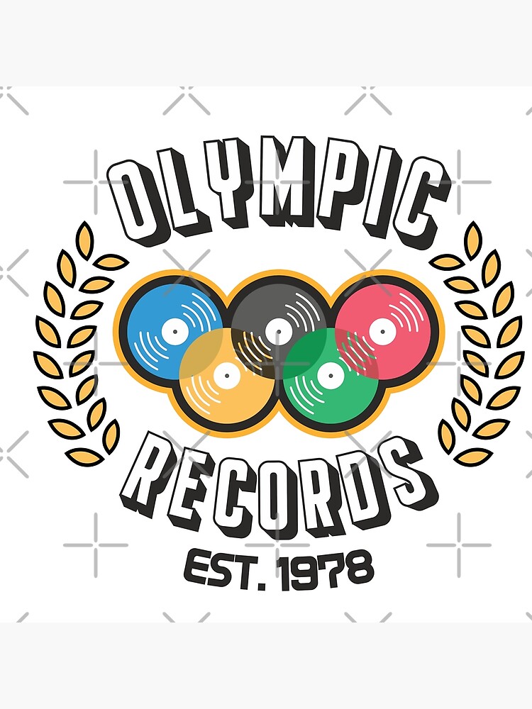 "olympic records vinyl record shop label" Poster by goatboyjr Redbubble