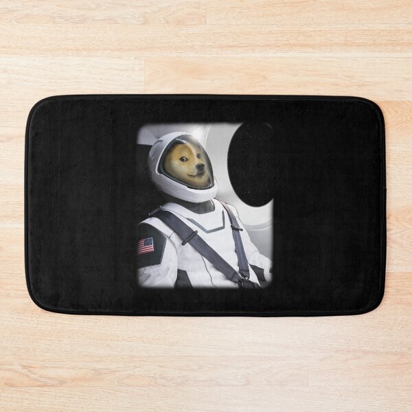 Item preview, Doge in SpaceX Spacesuit designed and sold by FunGuru.