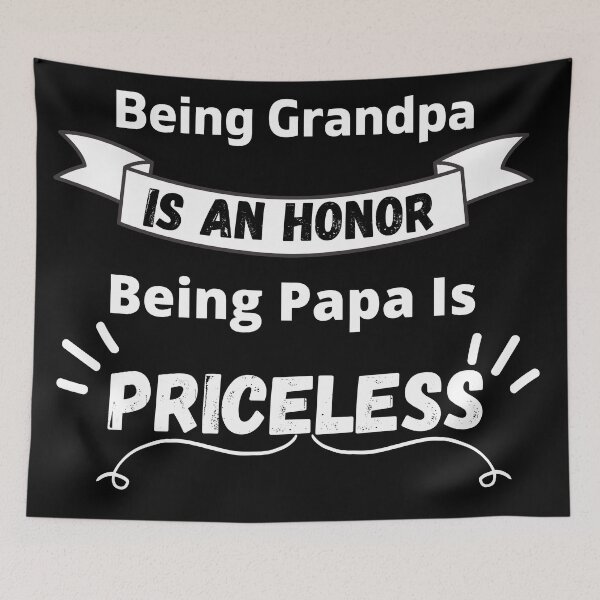 Item preview,  Being GrandpaIs An Honor Being Papa Is Priceless designed and sold by Ettevehs.