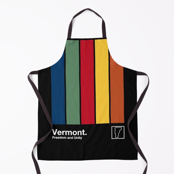 Item preview, Vermont State Flag // Original Minimalist Artwork Poster Design designed and sold by AestheticNow.