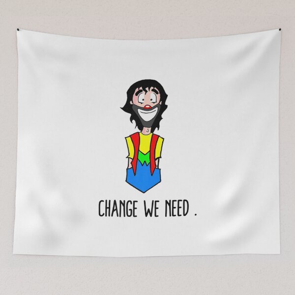 Item preview, Cepillin The Beloved Mexican Clown - Change We designed and sold by Valeryblondeau.