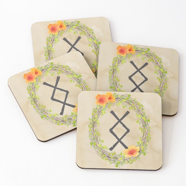 Item preview, Ingwaz Rune | Elder Futhark Norse Runes Alphabet designed and sold by Time Nomads.