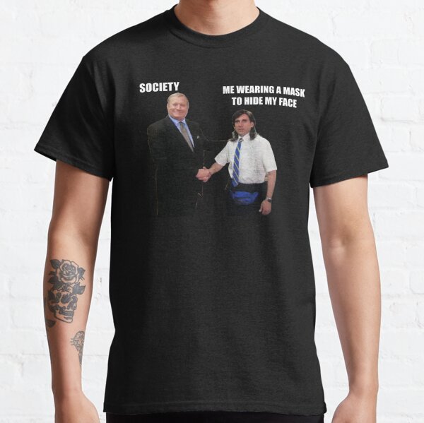 Steve Carell Office Handshake Meme T-Shirts | Redbubble