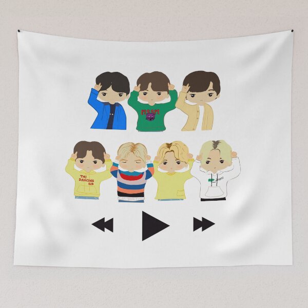 Item preview, cute chibi bts designed and sold by cutedrivers.