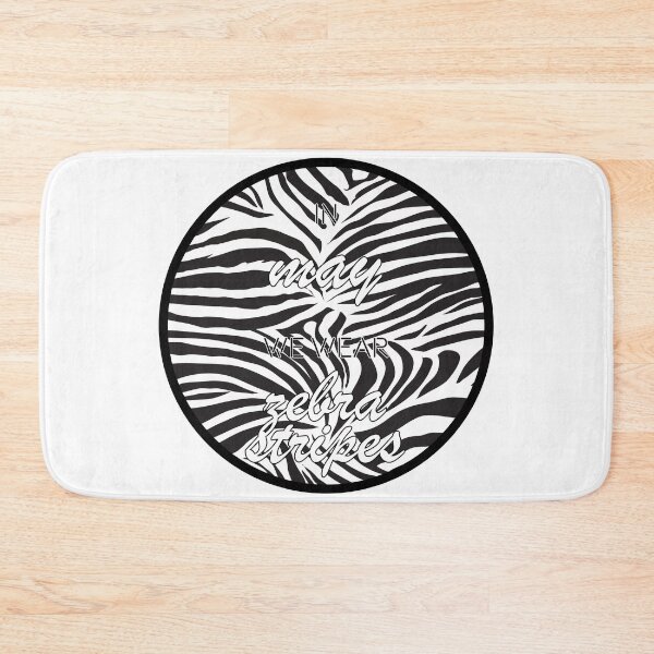 Item preview, In May we wear zebra stripes designed and sold by Stickr-boutiq.
