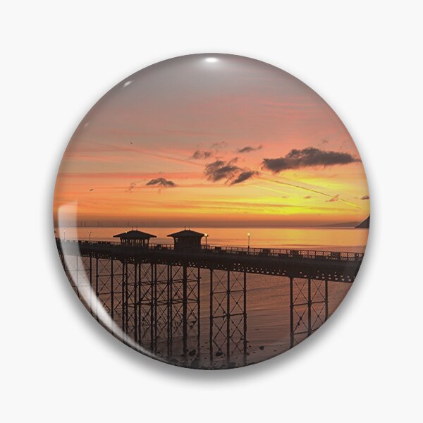 Item preview, Spring sunrise Llandudno Pier designed and sold by Derren Jones.